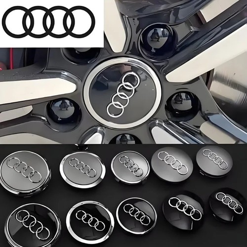 Audi alloy wheel centre caps - alloy,