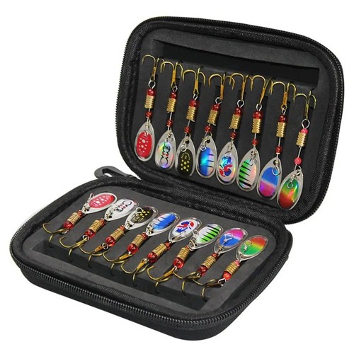 16pcs spoon metal fishing - spoon,
