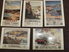 5 x GWR Postcards British