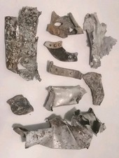 Ww2 Luftwaffe Messerschmitt Bf109 Crash Relics 15th September 1940 9/JG51 9 Pcs
