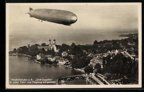 Postcard friedrichshafen - postcard,