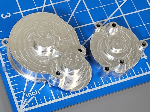 Aluminum gear motor - &, cover