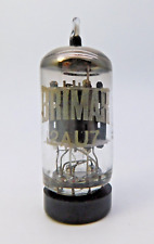 Brimar England ECC82 12AU7 Short Plate Halo Getter Valve Tube Used (V17) #1