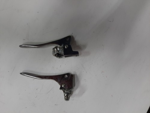 Vintage bicycle brake levers - bicycle,