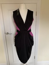 Colour Block Dress Pink &