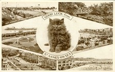 Vintage Postcard Good Luck