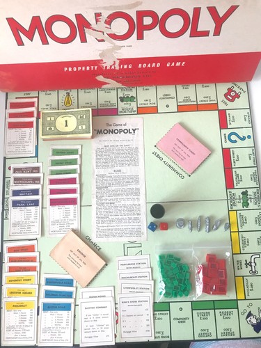 Vintage 70s monopoly - 70s, board