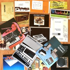 Lot VTG Hi-Fi Brochures