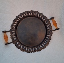 Art Nouveau Serving Tray Metal