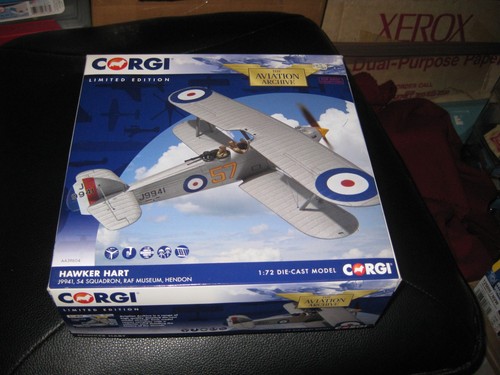 Mint raf hawker hart - raf, 1