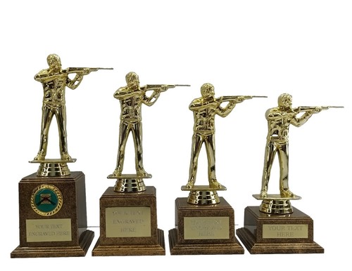 Personalised gold rifle - personalised,