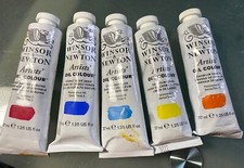 Winsor & Newton artists oil colours job lot bundle series 4 & 5, x 5