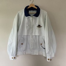 Vintage GEAR FOR SPORTS Indianapolis Motor Speedway White Jacket (Size M/L)