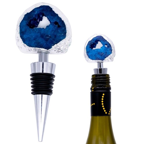 Metal wine bottle stopper - bottle,