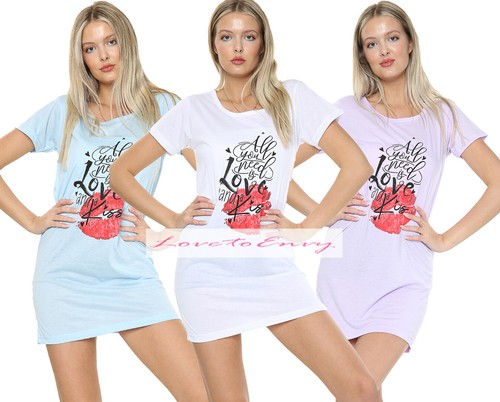 Nightdress ladies short - nightdress,