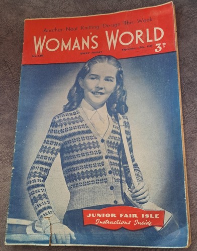 Sept 1949 woman world - sept, woman`s