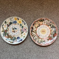Pair wedgwood calendar - a,