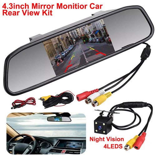 Lcd mirror car - 4.3"lcd, monitor