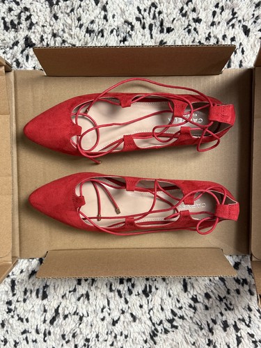 Crvela shoes red suede - shoes,