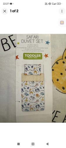 Safari toddler duvet - duvet, cover