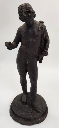 Antique bronze primitive - bronze, cast