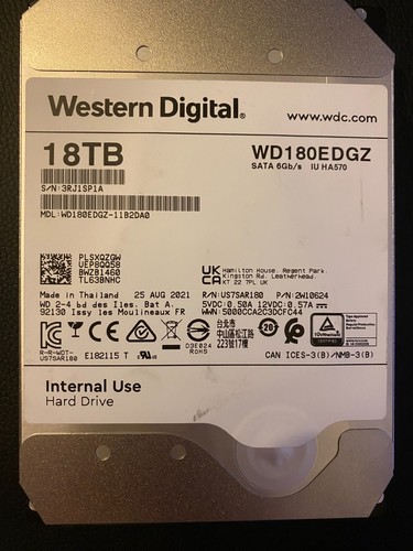 Western digital 18tb - western,