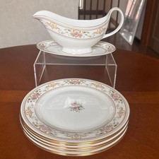 [Excellent] Royal Doulton Alton Party Set Plates Sauce Boat Vintage From Japan