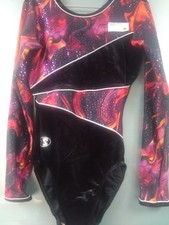 Zone Girls' Gymnastics Leotard, Size 32, Age 11-13