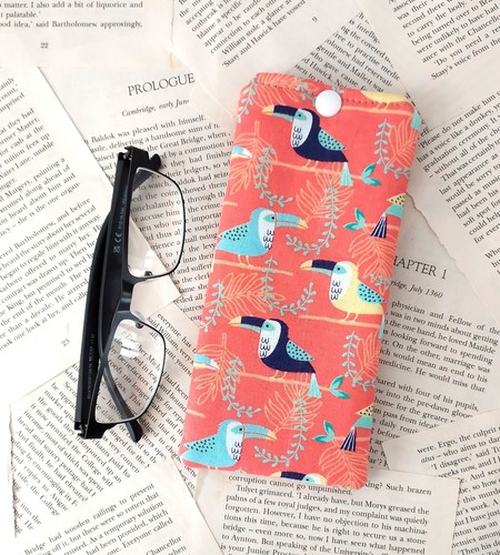 Handmade glasses case soft - case,