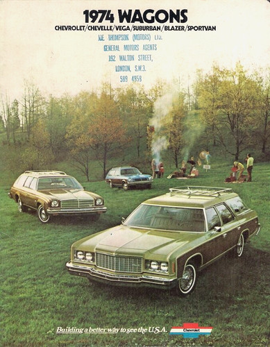 Chevrolet station wagons 1974 - station,