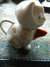 pem5 VINTAGE hand painted CAT