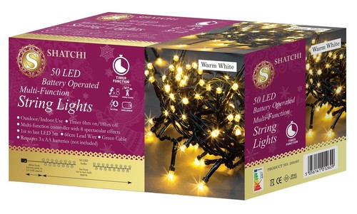 Fairy lights led strings - fairy,