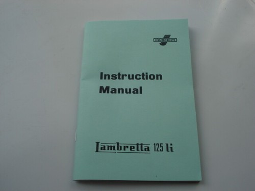 Lambretta 125 series one - series, s1