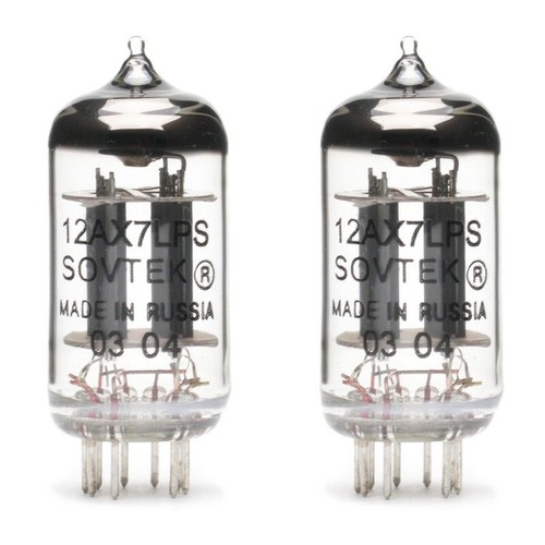 Pair sovtek 12ax7lps preamp - of,