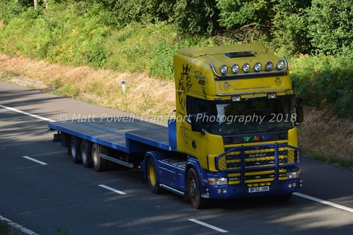 Truck photo 12x8 scania 164l - truck,