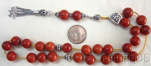 Worry beads greek komboloi red - beads,