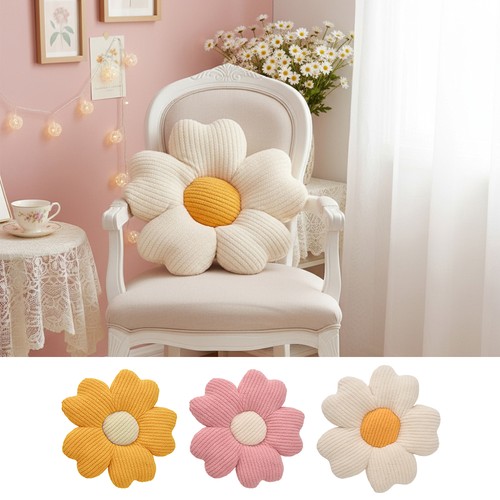 Sunflower chair cushion velvet - chair,