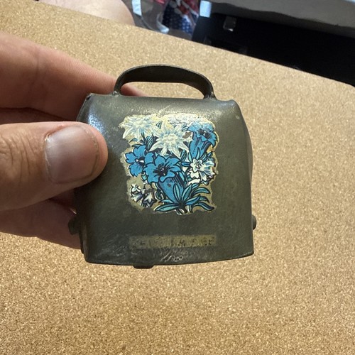Brass cow bell vintage - cow,