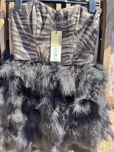Coast black beige feather - coast,