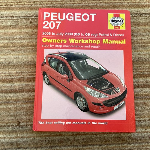 Haynes manual peugeot - manual,