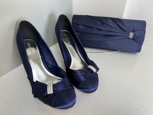 Navy monsoon diamante trim - navy,
