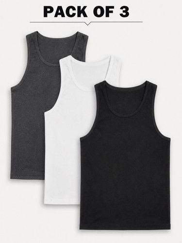 Pack mens vests men s - of, 3