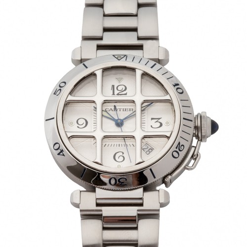 Cartier pasha silver men - pasha,
