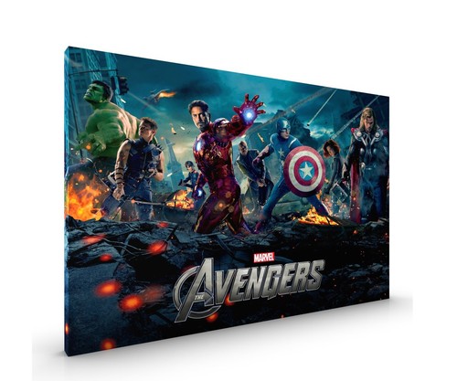 Avengers assemble canvas - avengers,