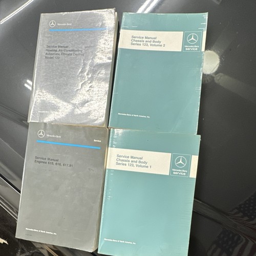 Mercedes w123 owners workshop - w123,