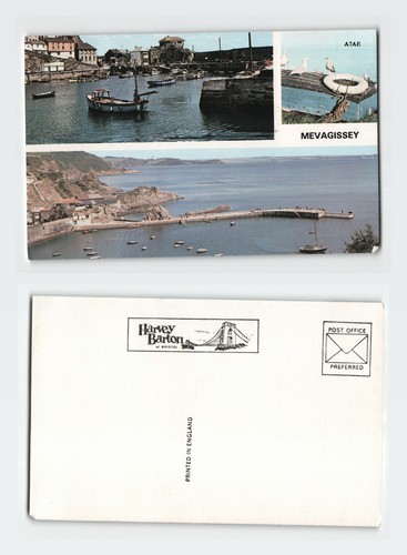 Vintage postcard mevagissey - vintage,