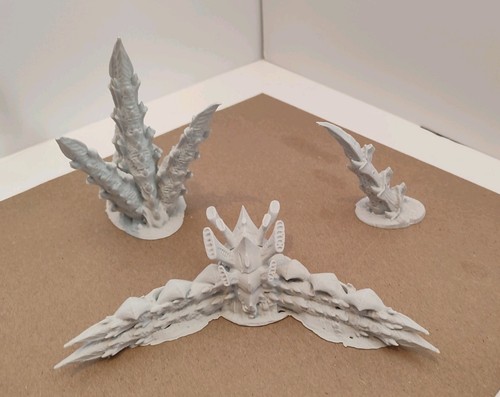 Alien spire and walls - alien,
