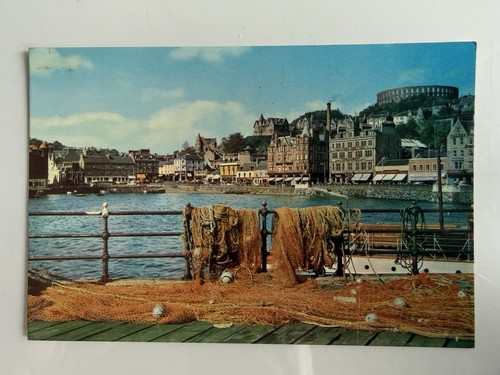 Oban vintage postcard george - oban,