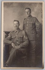 WW1 Two Sergeants of the royal