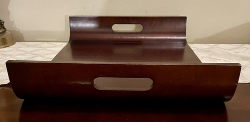 Vintage mcm mahogany wood - mcm,